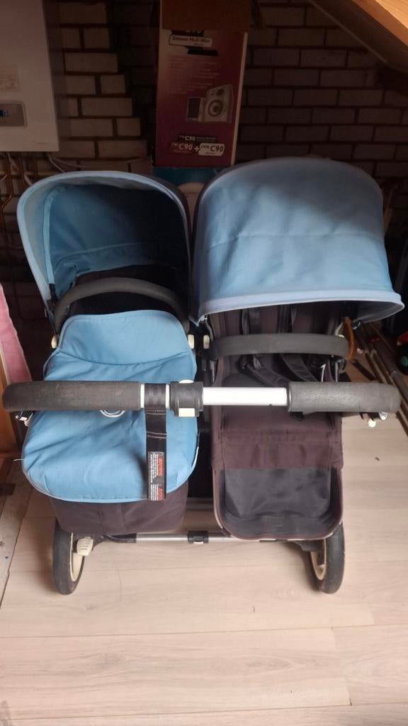 Bugaboo Donkey Duowagen - Compleet met accessoires, Gebruikt, Ophalen, Kinderwagen, Duowagen