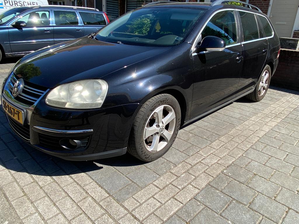 Volkswagen Golf 1.9 TDI 77KW Variant 2007 Zwart, Auto's, Volkswagen, Particulier, Golf, ABS, Airbags, Airconditioning, Android Auto