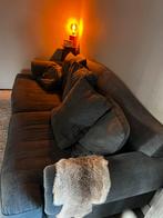 Mooie grijze 3-zitsbank in Hoffz stijl, Gebruikt, Driepersoons, 75 tot 100 cm, Ophalen of Verzenden