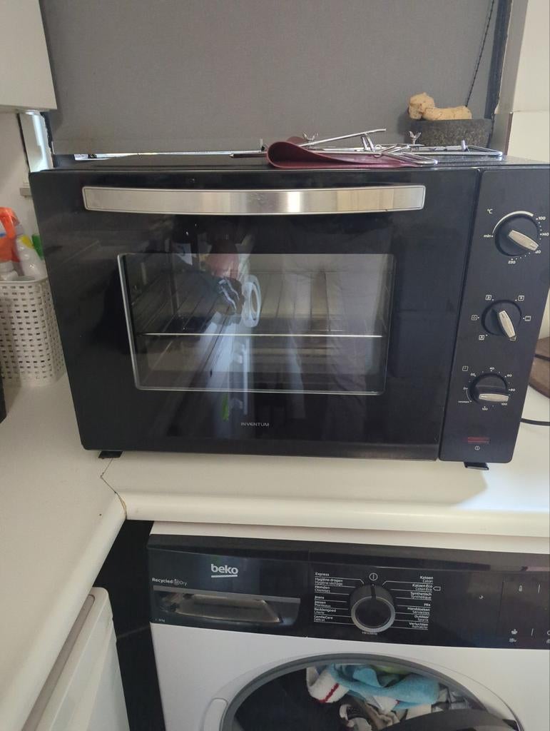 Inventum OV607B oven 4 weken oud., Ophalen of Verzenden, Minder dan 45 cm