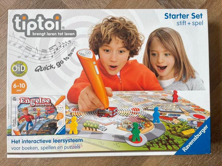 TipToi Starter Set - Stift met spel De Engelse detective, Kinderen en Baby's, Speelgoed | Educatief en Creatief, Gebruikt, Taal en Lezen