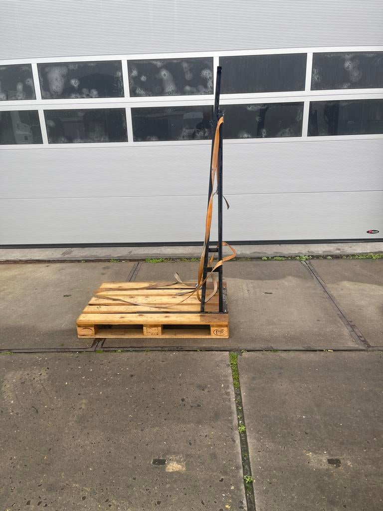 Euro pallet met steun tbv verticaal transport nog 30 op vrd, 100 cm of meer, 60 cm of meer, Overige typen, Ophalen of Verzenden