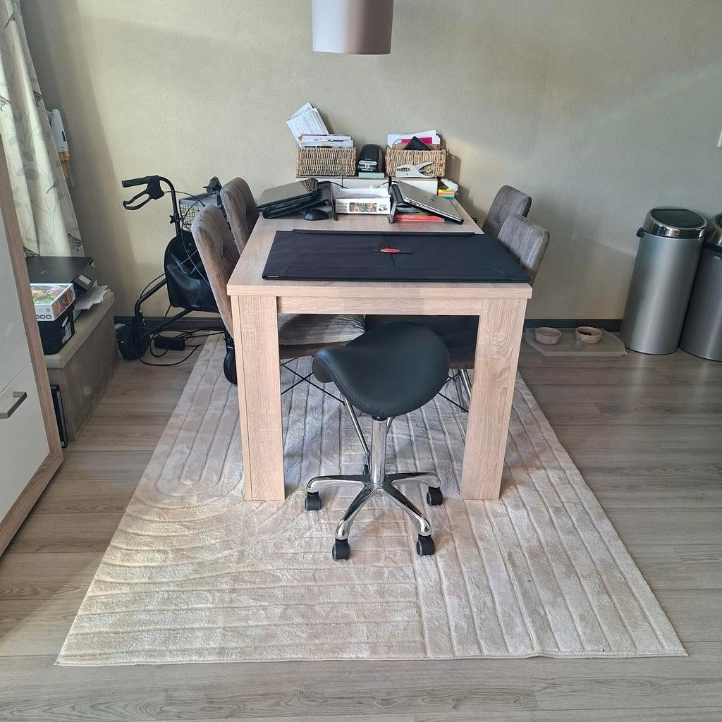 Vloerkleden beige 2x 160x230cm en 1x 170x120cm, Ophalen of Verzenden