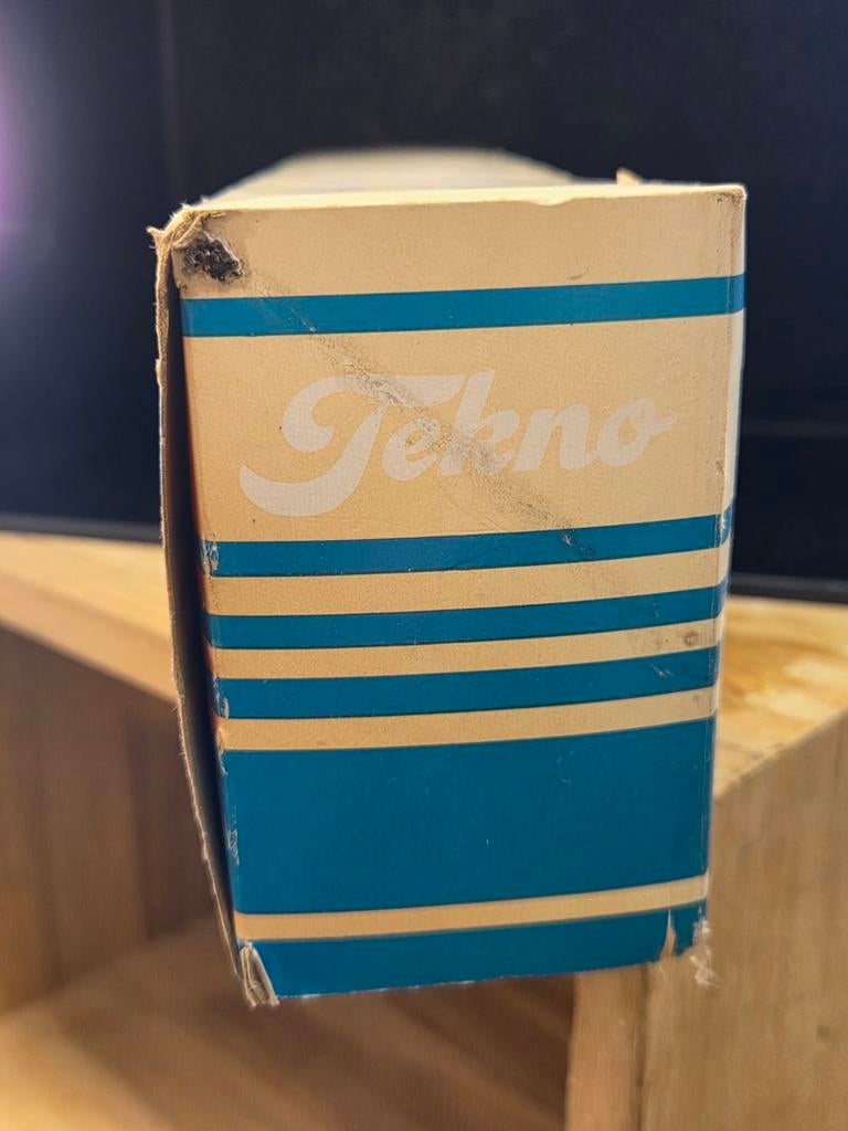 Tekno Tankwagen Model - Vintage Vrachtwagen met Tank, Overige merken, Gebruikt, 1:32 tot 1:50, Ophalen of Verzenden