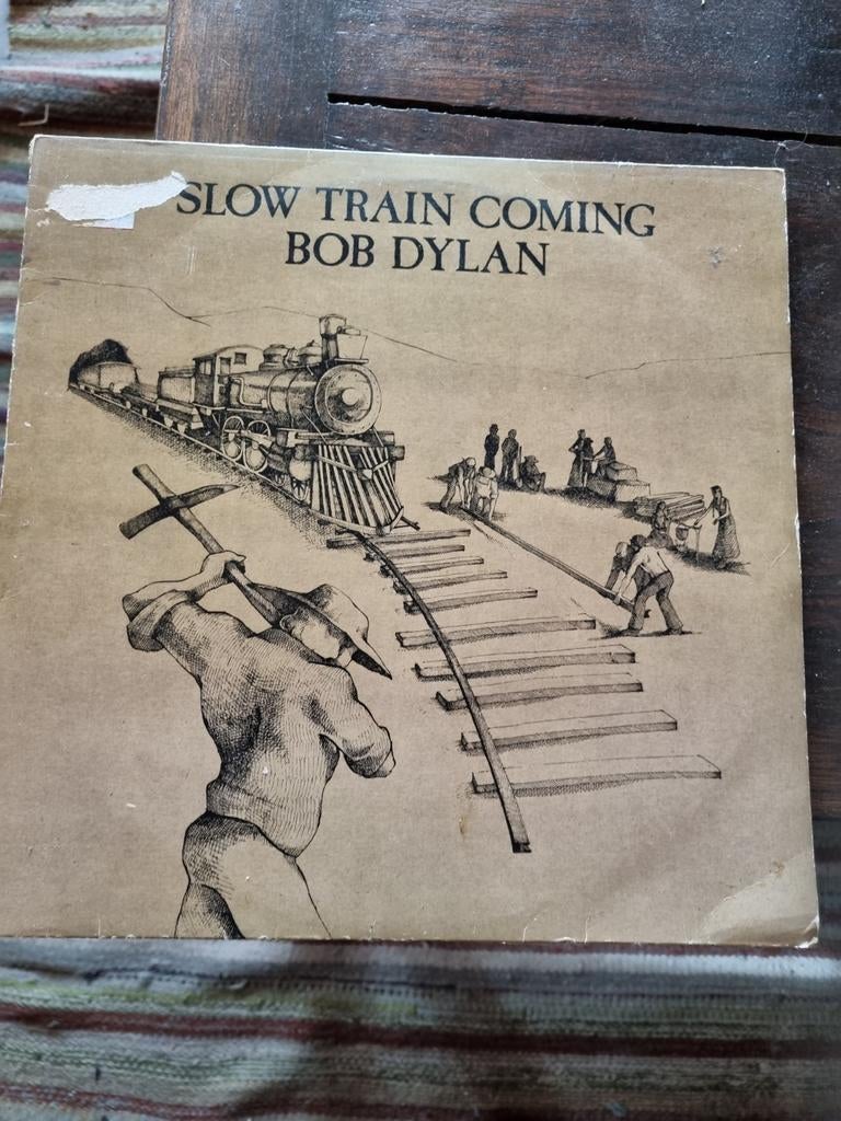Bob Dylan - Slow Train Coming LP, Ophalen of Verzenden, 1970 - 1979, Zo goed als nieuw, 12 inch