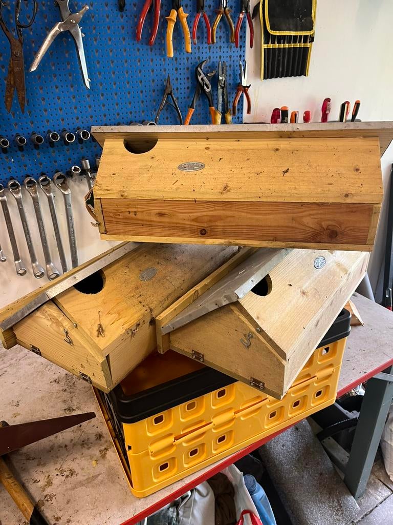 Gierzwaluw nestkasten GRATIS, Verzenden, Zo goed als nieuw