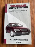 Vraagbaak Volvo S40/V40 Benzine- en Dieselmodellen 1996-1997, Ophalen of Verzenden, Gelezen, Volvo