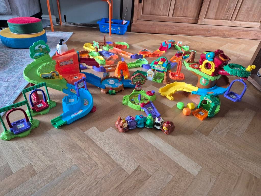 VTech Zoef Zoef dieren met verschillende uitbreidingen, Ophalen, Gebruikt, 2 tot 4 jaar