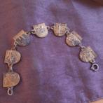 Oude Armband Zwitserland Zwitserse Steden, Verzenden, Zilver, Overige materialen