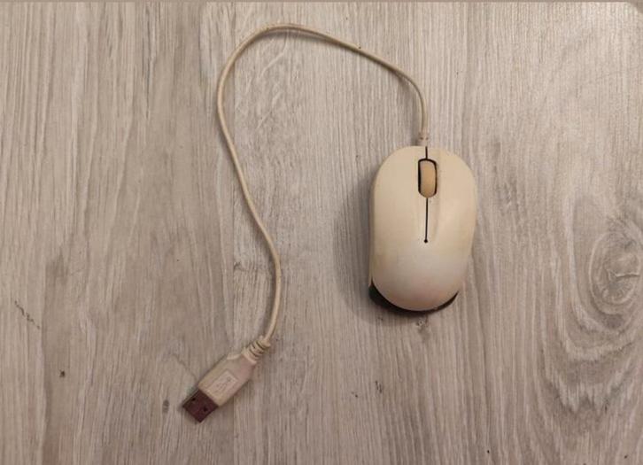 Bedrade USB Muis - kleine formaat muis, Computers en Software, Muizen, Gebruikt, Muis, Rechtshandig, Bedraad, Ophalen of Verzenden