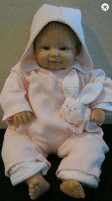 Zapf reborn babypop van Rolanda Heimer - Siggi, Verzamelen, Poppen, Ophalen of Verzenden, Zo goed als nieuw, Pop, Levensecht of Reborn