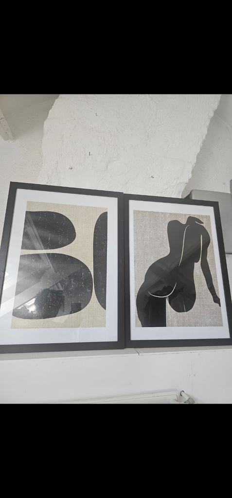 Schilderij, Ophalen, Zo goed als nieuw, Hout, Minder dan 50 cm