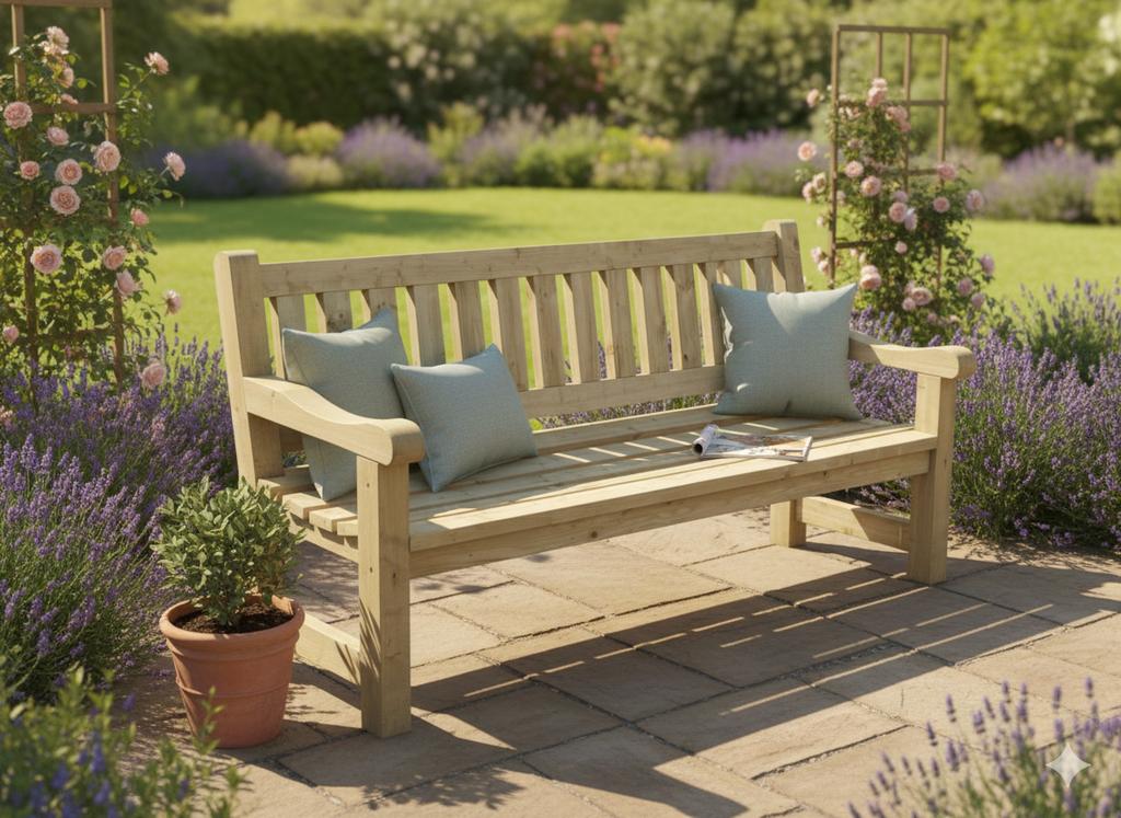 Tuinbank nieuw, Tuin en Terras, Tuinbanken, Ophalen, Nieuw, Hout