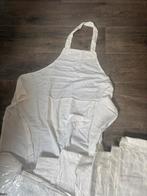 16 nieuwe witte schorten volwassenen, Ophalen of Verzenden, Zo goed als nieuw, Materiaal