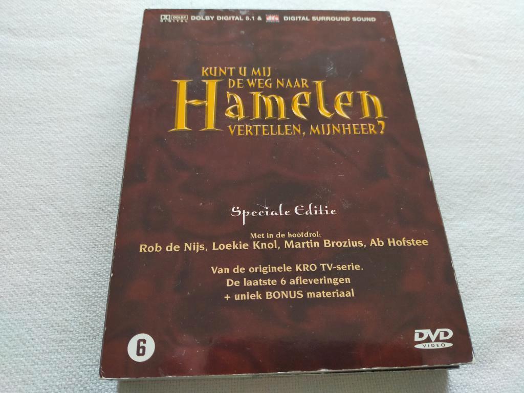 4 DVD's - Kunt U mij de weg naar Hamelen vertellen,Mijnheer?, Cd's en Dvd's, Ophalen, Alle leeftijden, Zo goed als nieuw, Komedie