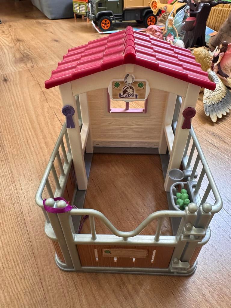 Schleich paardenbox, Ophalen, Zo goed als nieuw, Jongen of Meisje
