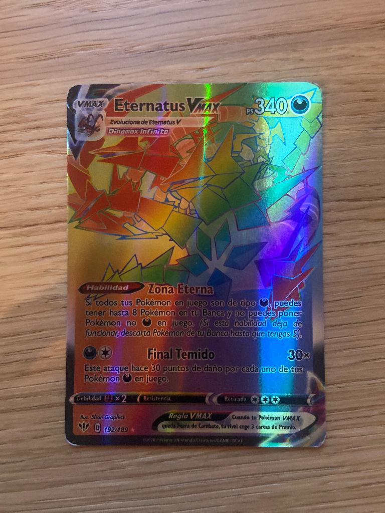 Pokemonkaart, Ophalen of Verzenden, Zo goed als nieuw, Losse kaart, Foil