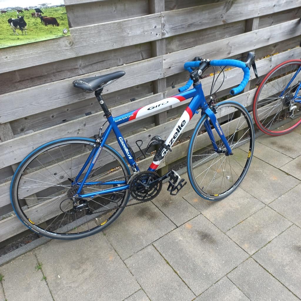 Gazelle Giro Racefiets hoogte 50cm, Fietsen en Brommers, Fietsen | Racefietsen, Ophalen, Gebruikt, Aluminium, 49 tot 53 cm