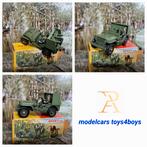 Dinky Toys no 828 (80BP) Willy's Jeep&Rocket Carrier (2)1/43, Verzenden, Gebruikt, Auto, Dinky Toys