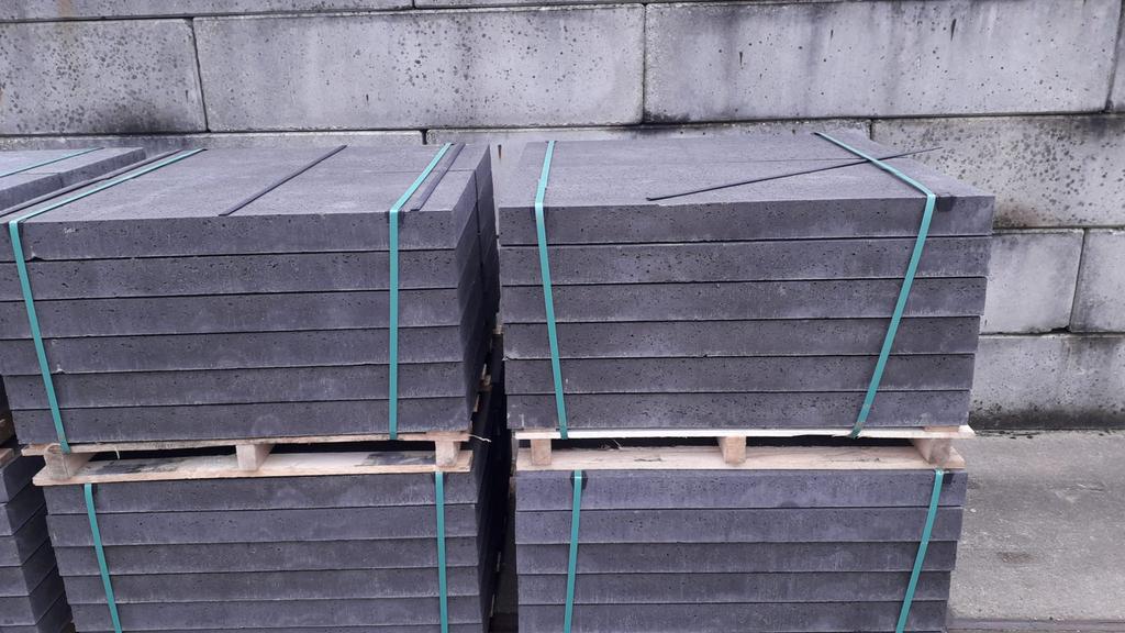 Oud Hollandse tegels 100x100 x5 antraciet €30m2, Tuin en Terras, Tegels en Klinkers, Nieuw, Ophalen of Verzenden, 10 m² of meer