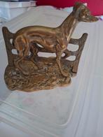 Messing beeldje van een hond, Verzamelen, Beelden en Beeldjes, Ophalen of Verzenden