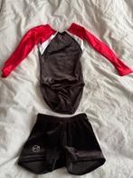 Turnpakje maat 128 met bijpassend broekje, Ophalen of Verzenden, Zo goed als nieuw, Meisje, Sport- of Zwemkleding