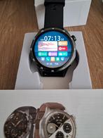 Smartwatch met hartslagmeter en diverse functies, Zwart, Ophalen of Verzenden, Zo goed als nieuw, Waterdicht