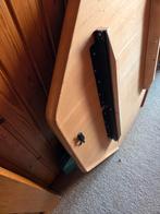 Uitschuifbare eiken eettafel met 6 stoelen, Ophalen, Gebruikt, Eikenhout, Vijf personen of meer