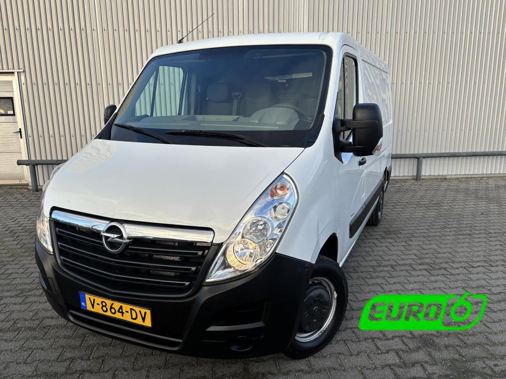 Opel Movano 2.3 CDTI L2H1*A/C*CRUISE*LAADKLEP*3PERS*TEL*2500, Stof, Gebruikt, 4 cilinders, Origineel Nederlands