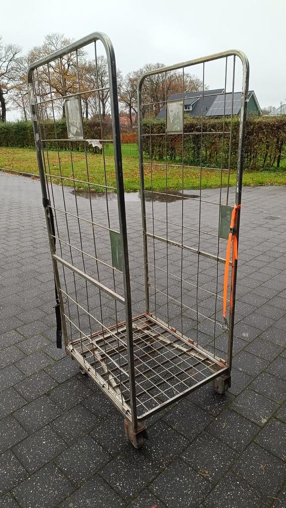Rolcontainer / winkelwagen, 100 liter of meer, Ophalen, Gebruikt, Transportkar