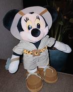Vintage mickey mouse safari. Disneyland paris., Ophalen of Verzenden, Mickey Mouse, Zo goed als nieuw, Knuffel