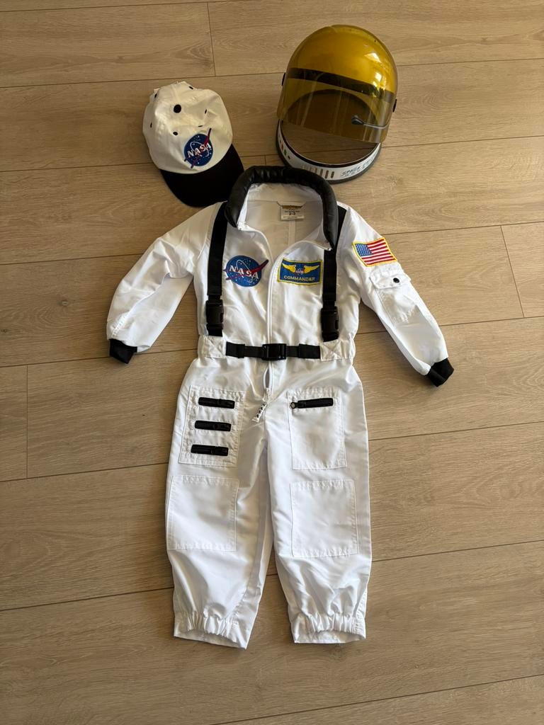Nasa astronauten verkleedpak (2/3 jaar), Ophalen, Gebruikt, 104 of kleiner, Jongen of Meisje