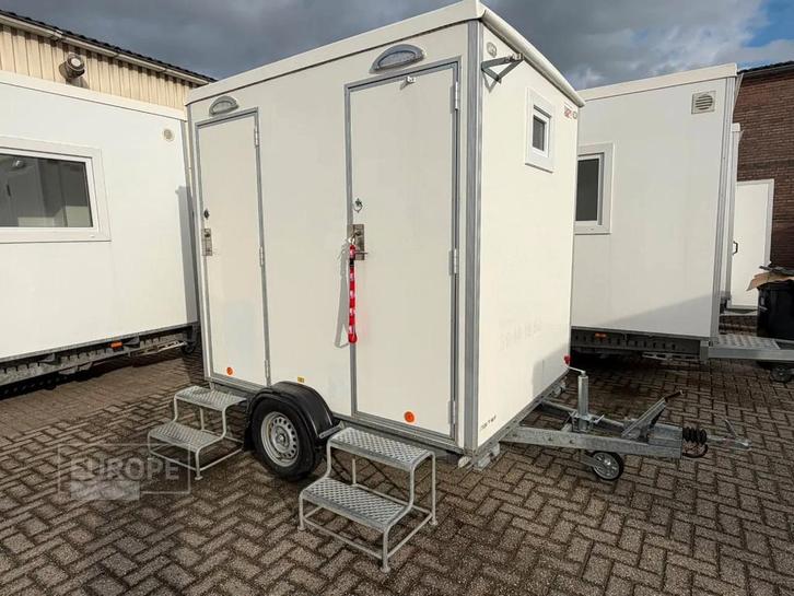 Scanvogn 1+1 toiletwagen jong gebruikt (bj 2014), Zakelijke goederen, Machines en Bouw | Keten en Containers
