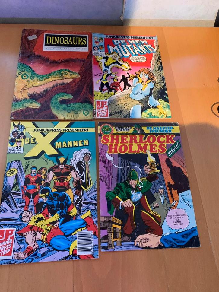 Collectie van 18 verschillende stripboeken, Boeken, Strips | Comics, Gelezen, Meerdere comics, Amerika, Ophalen of Verzenden