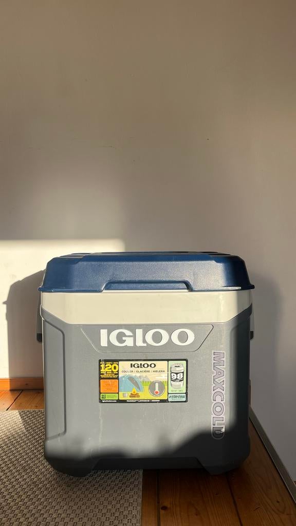 Igloo Maxcold 58L Koelbox op Wielen - Perfect voor Uitjes!, Ophalen, Gebruikt, Koelbox, Koelelement