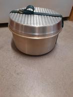 Grote Kampeerset pannenset  lichtgewicht aluminium, Caravans en Kamperen, Kampeeraccessoires, Ophalen of Verzenden, Gebruikt