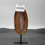 Agaat steen op voet, Verzamelen, Mineralen en Fossielen, Ophalen of Verzenden, Mineraal