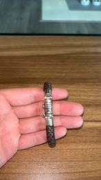 Buddha to Buddha Armband bruin leer, Sieraden, Tassen en Uiterlijk, Armbanden, Ophalen of Verzenden, Zo goed als nieuw, Zwart