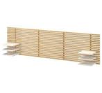 Ikea mandal massief houten hoofdbord hoofdeinde bed, Ophalen, Zo goed als nieuw, Tweepersoons
