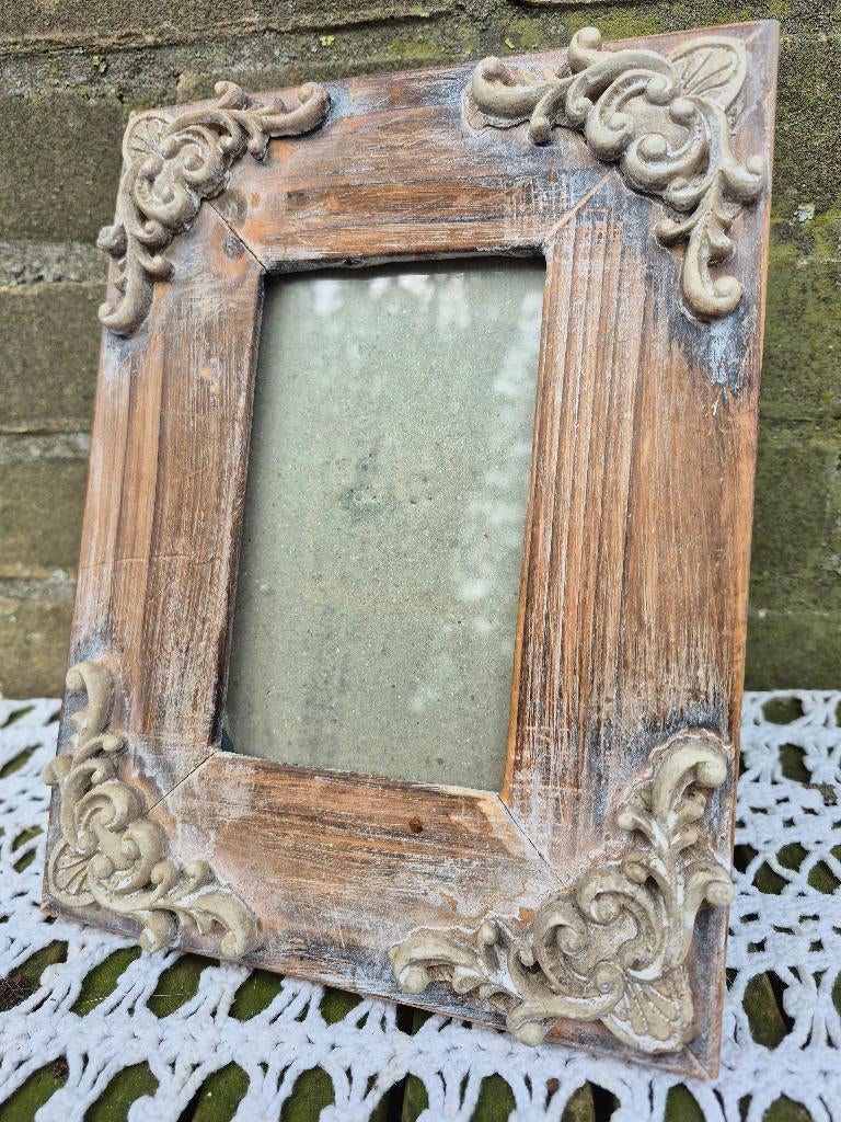 fotolijst, Huis en Inrichting, Woonaccessoires | Overige, Ophalen of Verzenden, Gebruikt, Hout