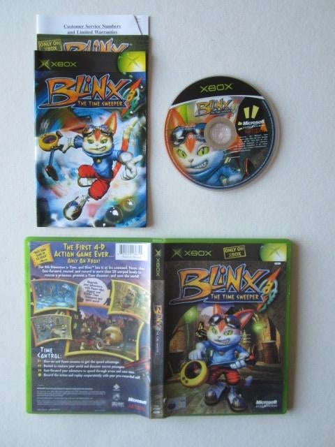 Blinx Xbox, Spelcomputers en Games, Games | Xbox Original, Vanaf 18 jaar, 1 speler, Ophalen of Verzenden, Zo goed als nieuw
