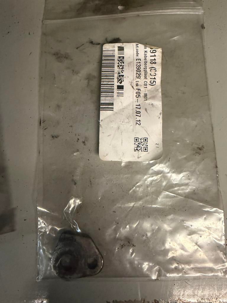 Zip SP 98 voorvork plaat km teller, Ophalen of Verzenden