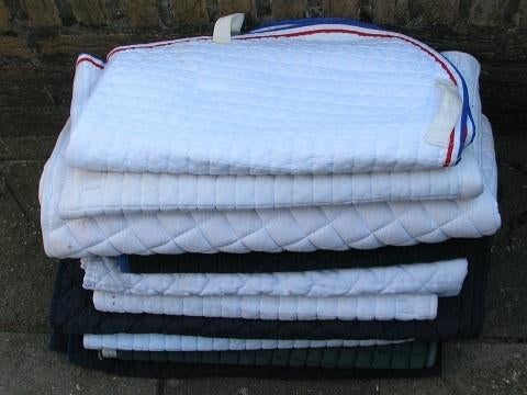 Vier Paarden Dekjes., Dieren en Toebehoren, Ophalen of Verzenden, Gebruikt, Dressuurdekje, Overige merken