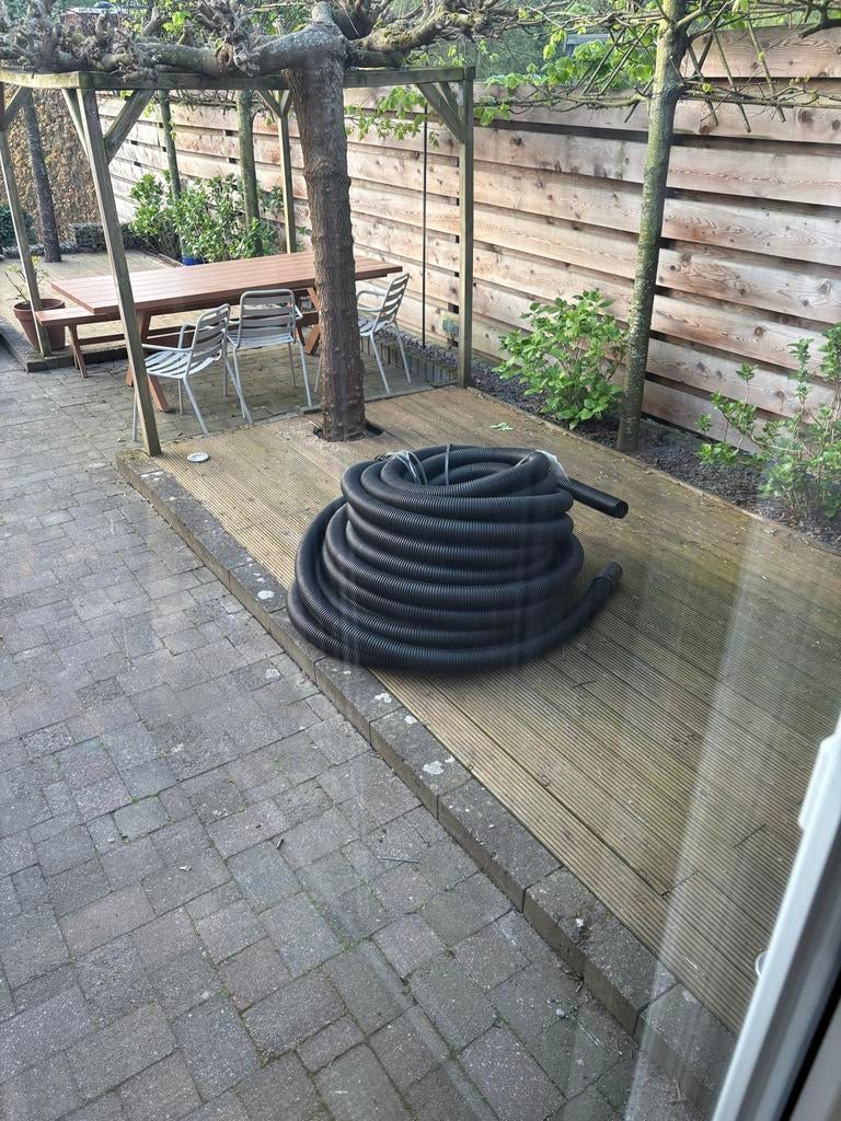 Drainagebuis blind 80mm - 50 meter rol, Ophalen, Nieuw, Overige typen