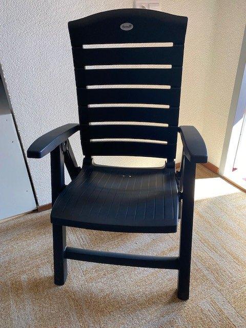 Hartman tuinstoel, Tuin en Terras, Tuinstoelen, Zo goed als nieuw, Kunststof, Inklapbaar, Verstelbaar, Ophalen