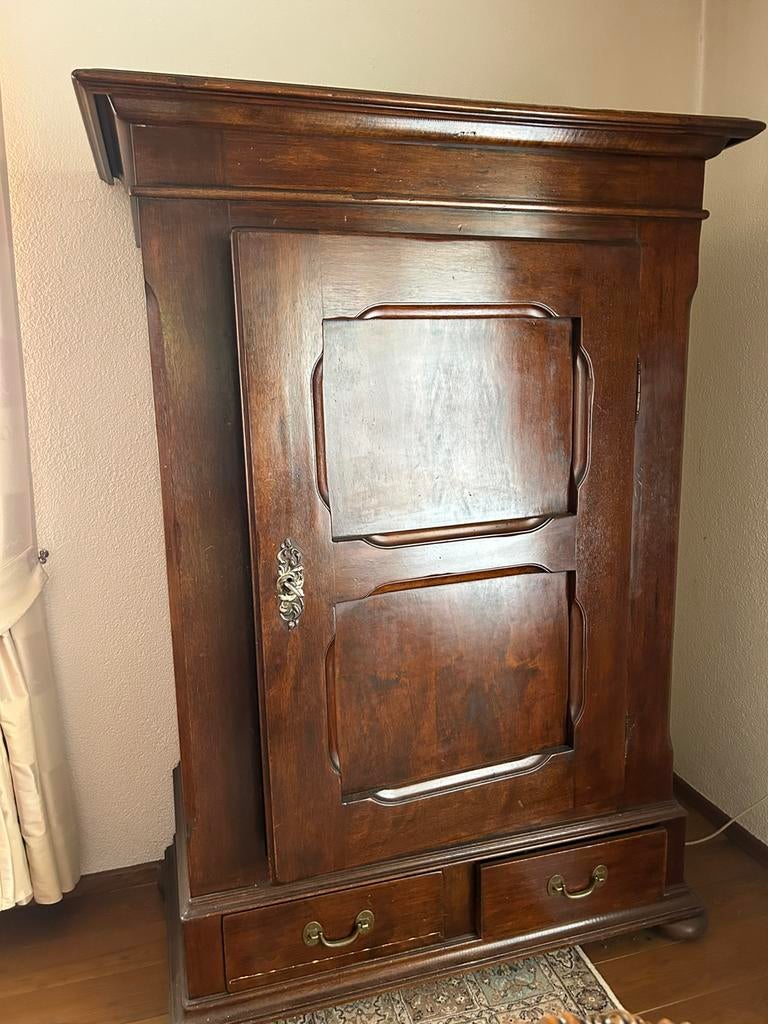 Unieke eiken kast, Antiek en Kunst, Ophalen of Verzenden