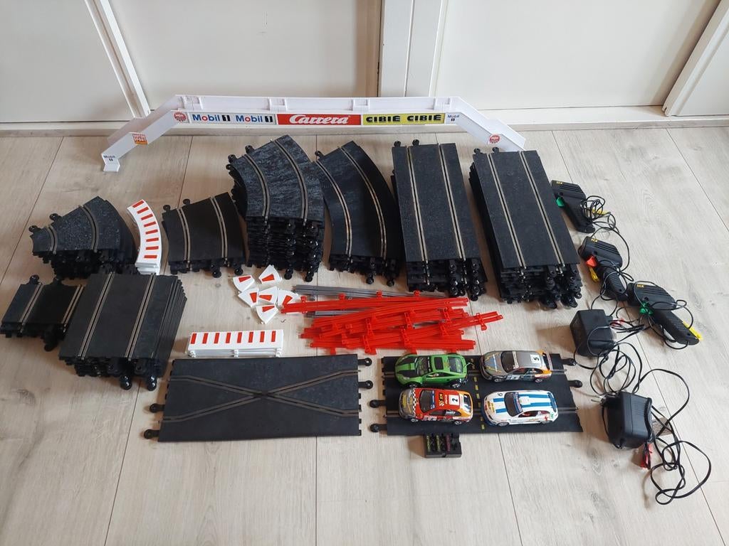 Racebaan scx/scalextric, Ophalen, Gebruikt, Elektrisch, Carrera