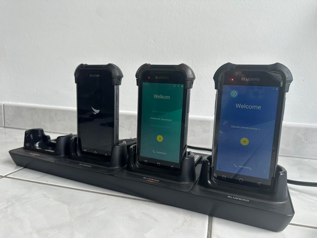 27x BlueBird EF500 handheld barcode scanners android rugged, Gebruikt, Ophalen of Verzenden, Klassiek of Candybar, Zonder simlock