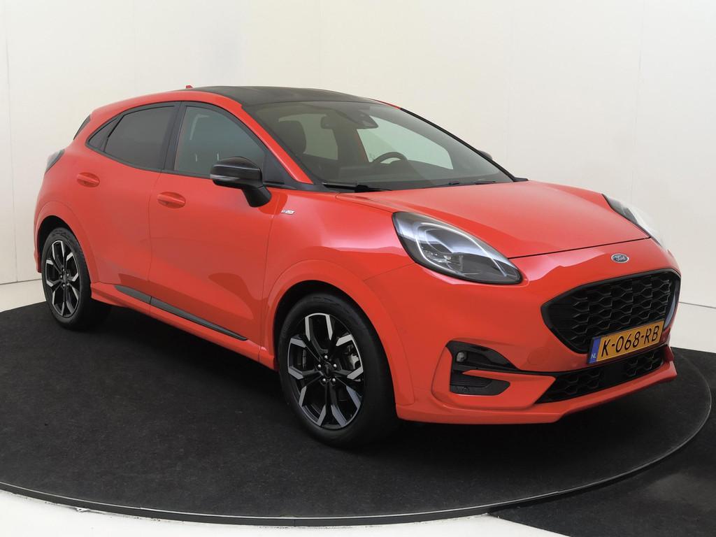 Ford Puma 1.0 EcoBoost Hybrid ST-Line X | Lichtmetalen velge, Auto's, Ford, Voorwielaandrijving, Adaptive Cruise Control, 125 pk