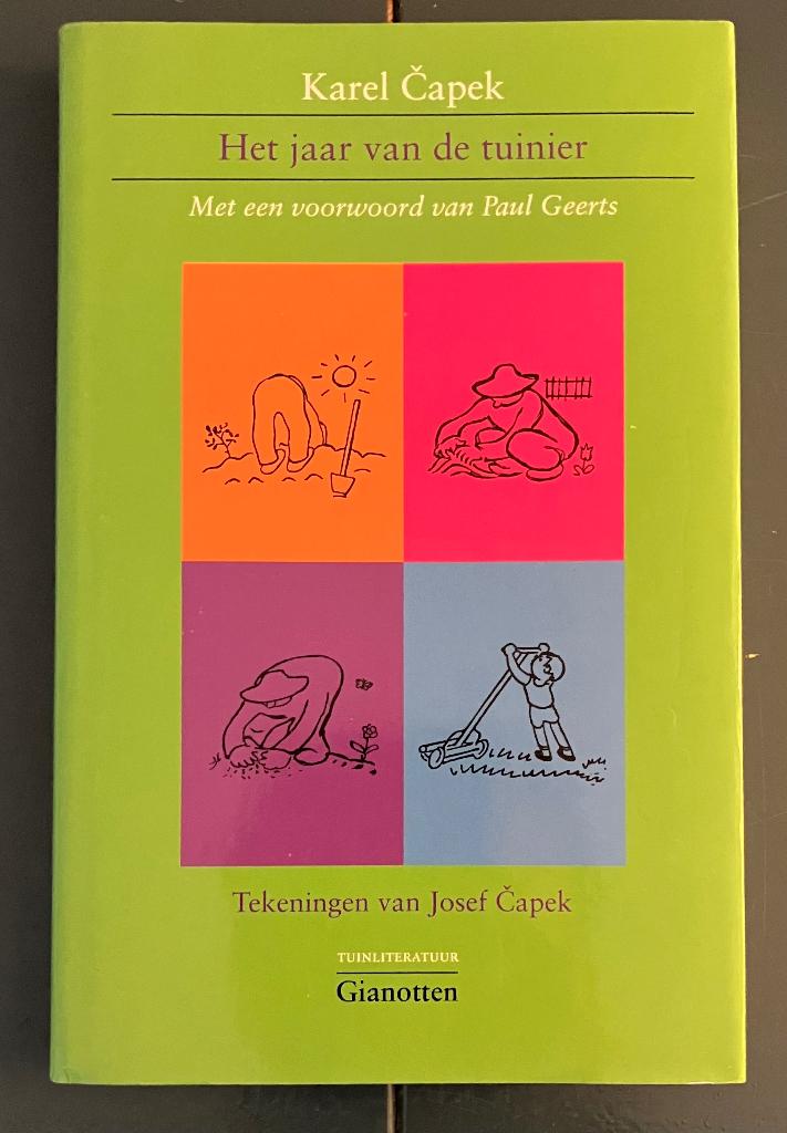 Hardcover Boek; Het Jaar van de Tuinier; Čapek; Tekeningen;, Ophalen of Verzenden, Zo goed als nieuw, Natuur algemeen